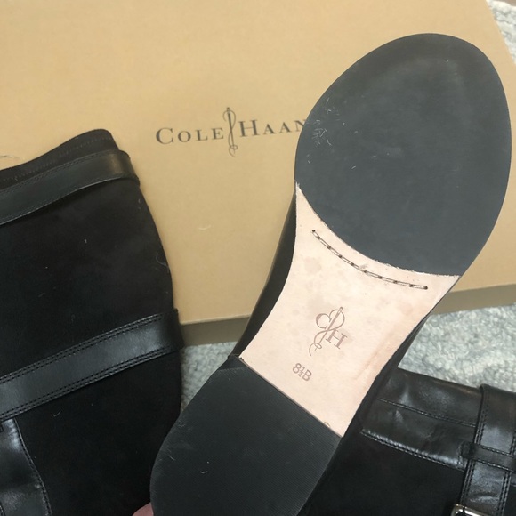 Black Cole Haan boots - Picture 4 of 4
